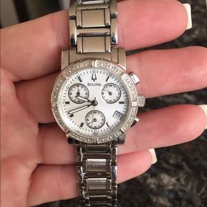Women’s Bulova Diamond Accent Watch